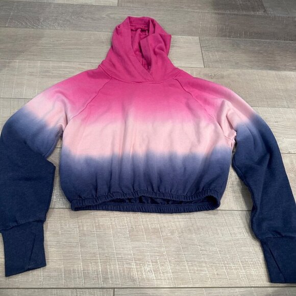 VICTORIA SPORT OMBRE CROPPED HOODIES XS - Picture 1 of 7